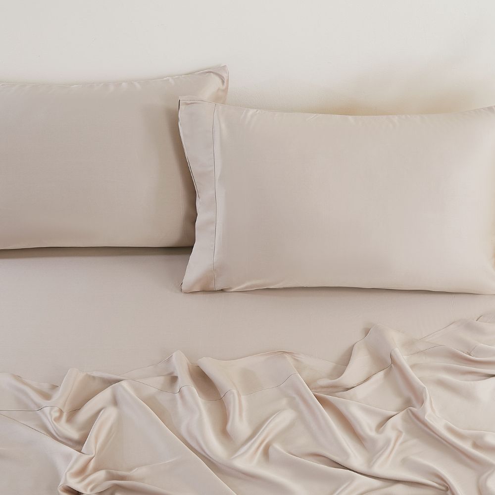 Bamboo Lyocell Pillowcases for Cooler Sleep