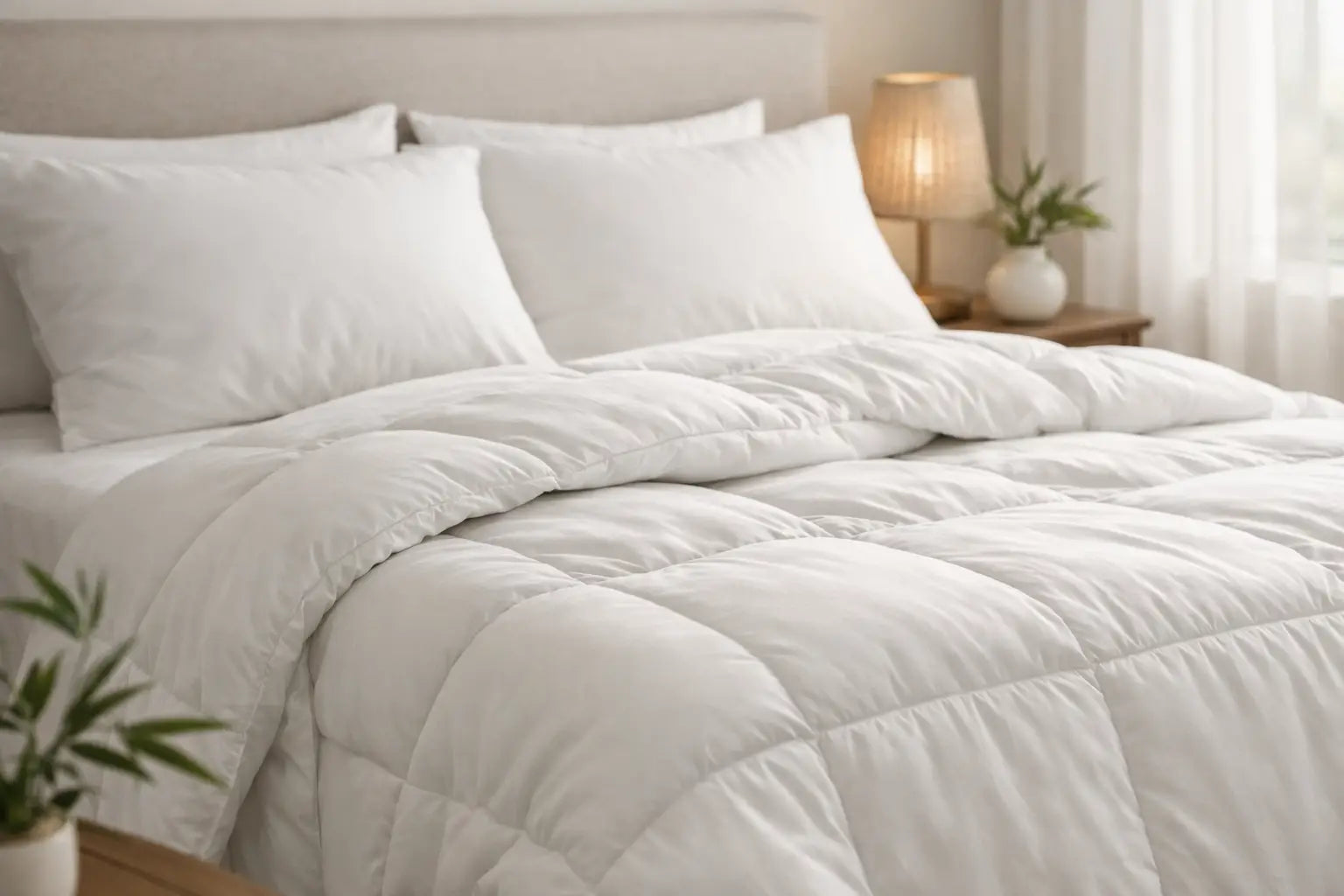 How a Lightweight Bamboo Comforter Insert Sleeps