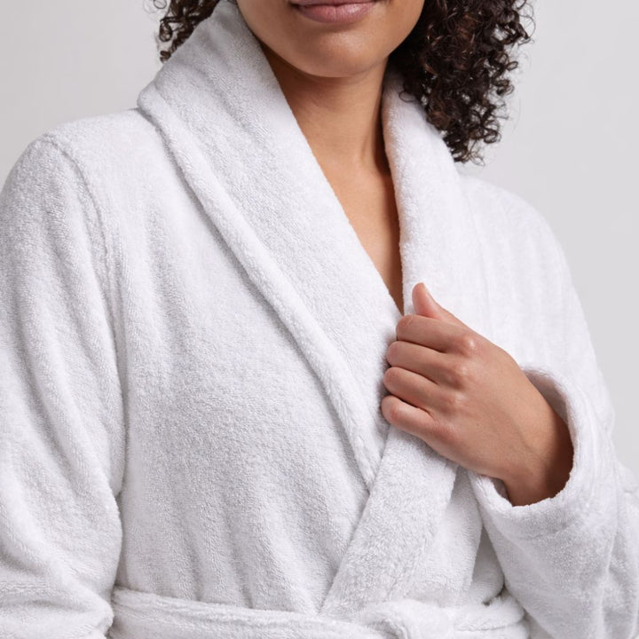 Serene Plush Cotton Bath Robe