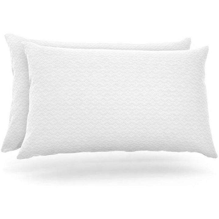 Bamboo Memory Foam Pillows (Set of 2 Queen) - Verleu