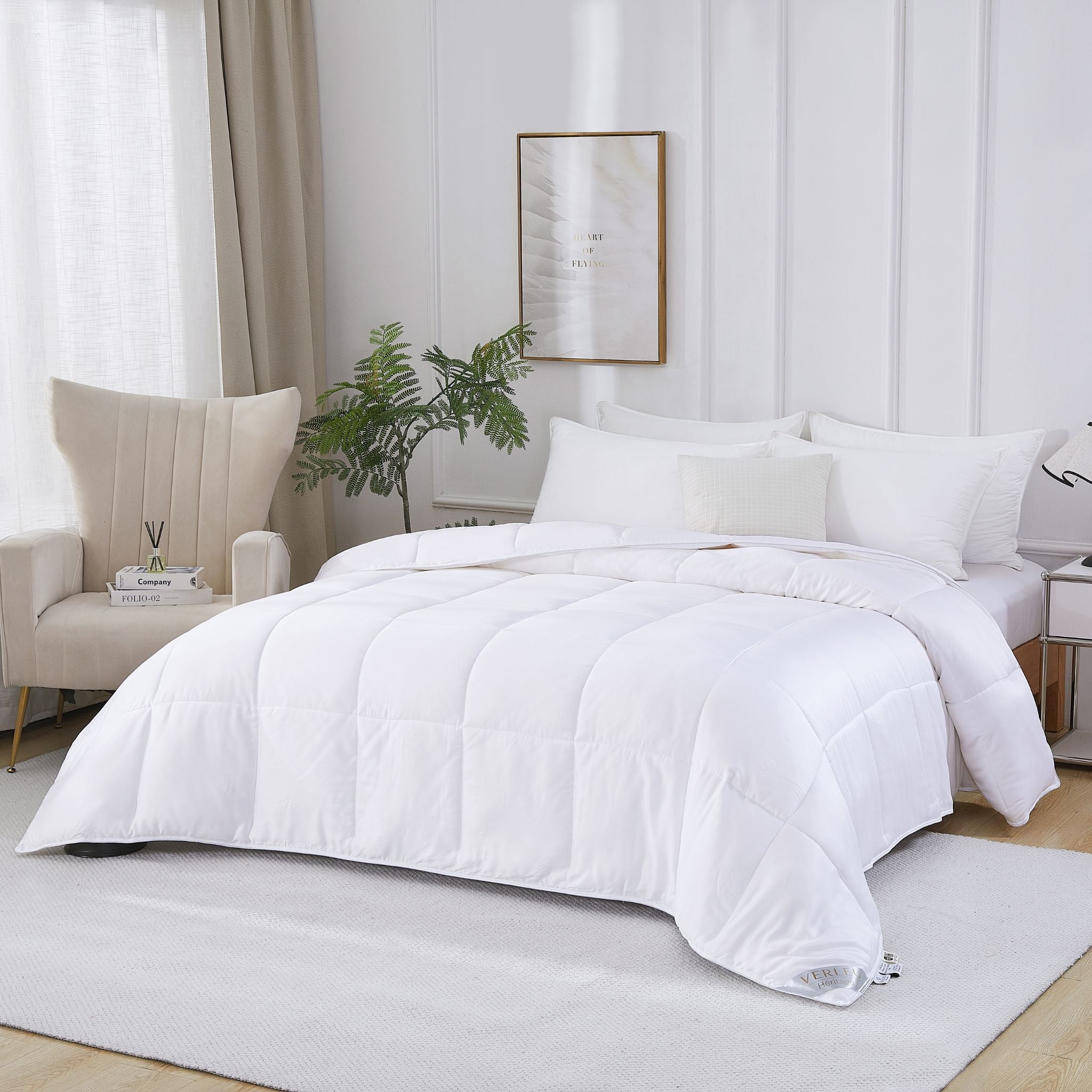 Héritage Bamboo Comforter - Verleu Luxury Linens
