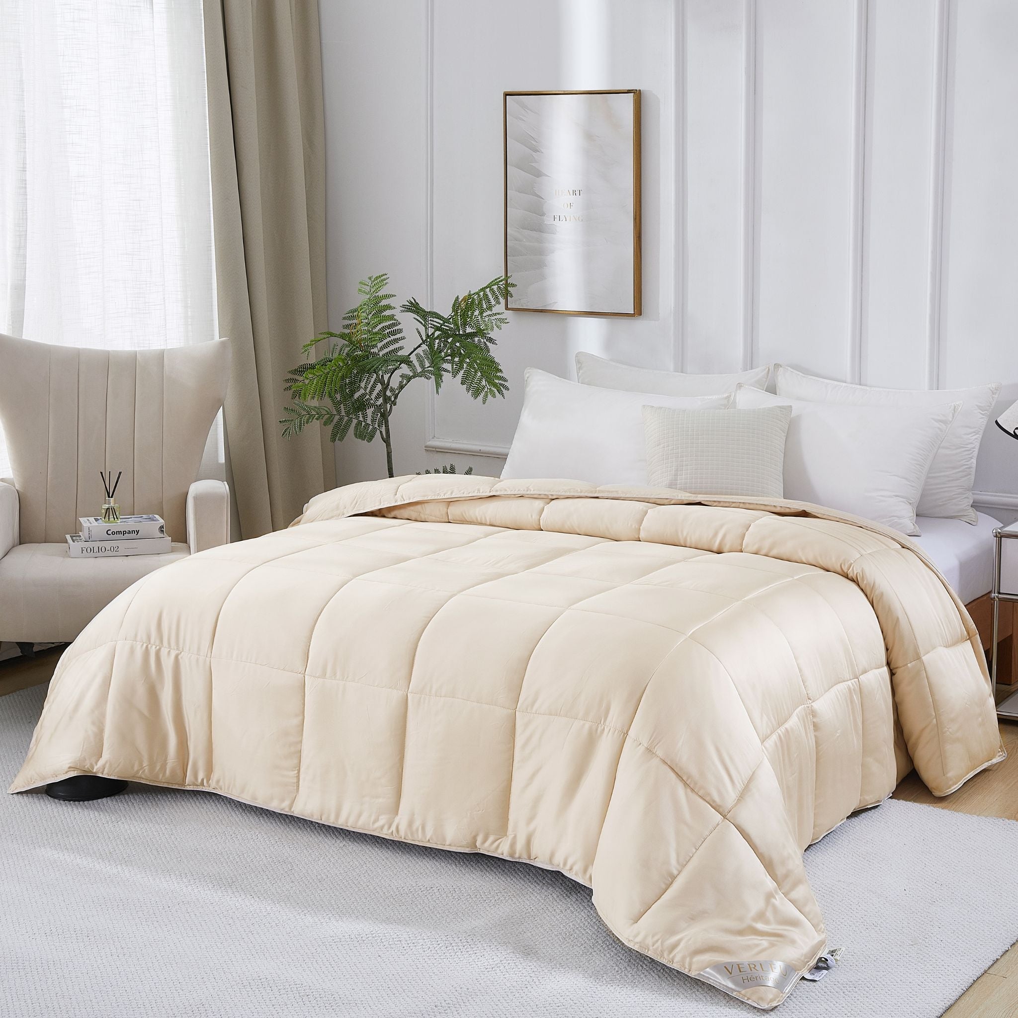 Héritage Bamboo Comforter - Verleu Luxury Linens