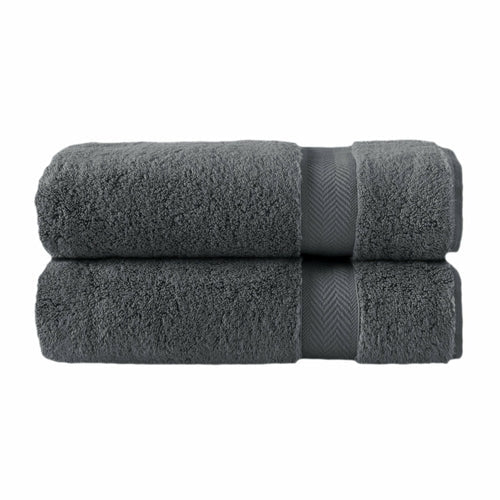 Plush Cotton Bath Towel - Premium 100% Long - Staple Cotton - Verleu