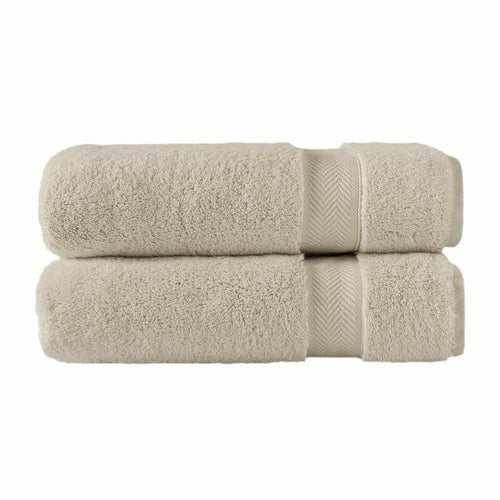 Plush Cotton Bath Towel - Premium 100% Long - Staple Cotton - Verleu