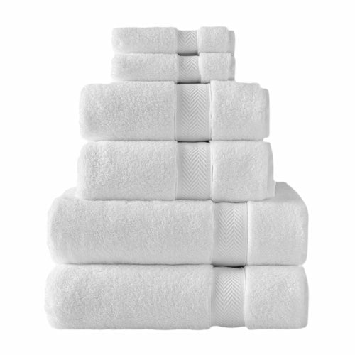 Plush Cotton Bath Towel - Premium 100% Long - Staple Cotton - Verleu