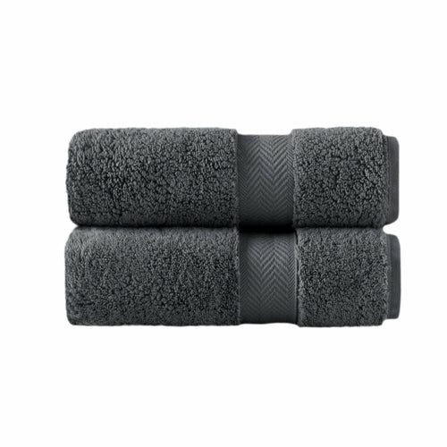Plush Cotton Bath Towel - Premium 100% Long - Staple Cotton - Verleu