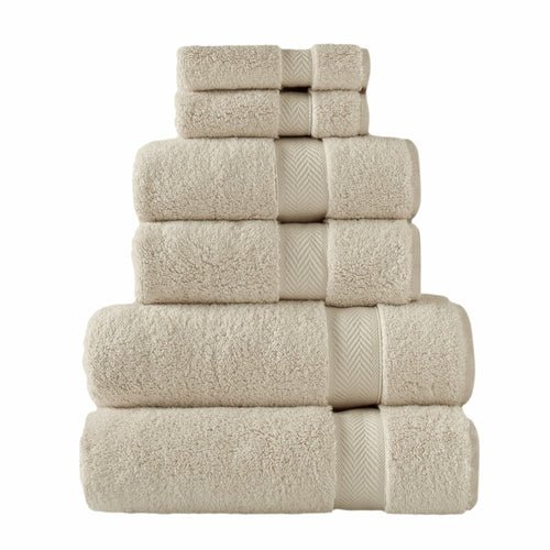 Plush Cotton Bath Towel - Premium 100% Long - Staple Cotton - Verleu