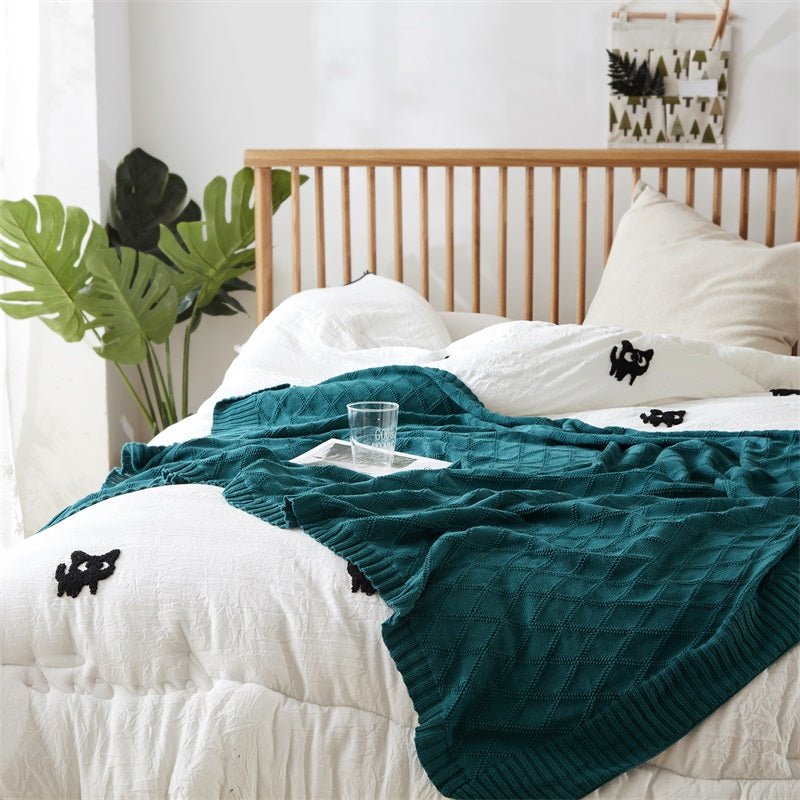 Seren Cotton Throw Blanket - Verleu