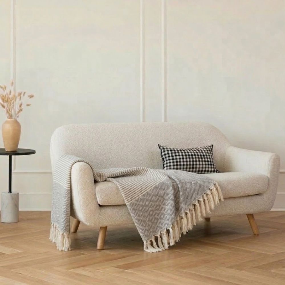 Ultra Soft Turkish Cotton Throw Blanket - Verleu